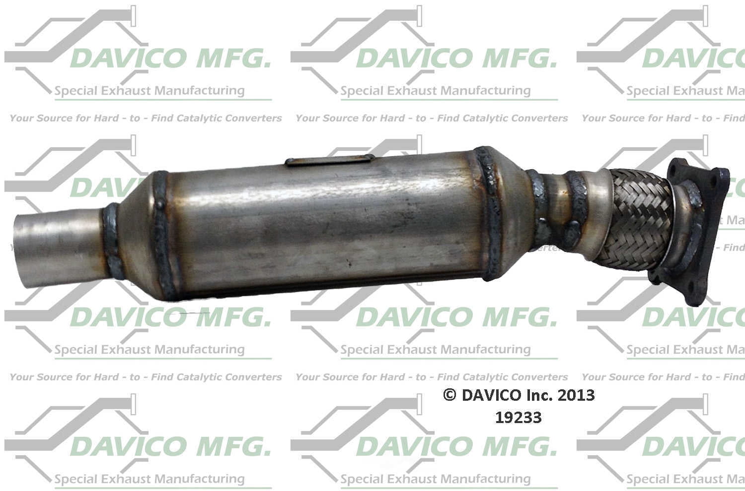 Davico Mfg 49233 Dealer Alternative Direct-Fit Catalytic Converter