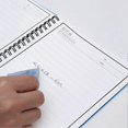 thumbnail image 2 of Notebook B5 Black Round Sign Circle Line Design Portable PP Mori Rock Paper Diary Notebook for Daily Plan, 2 of 3