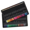 KINGART™ Pro Colored Pencil Collection Metal Tin, Set of 72 Unique