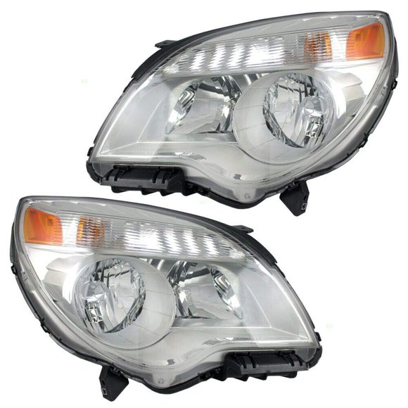 RVLightings Tiffin Allegro Bus 2014-2018 RV Motorhome Pair (Left & Right) Replacement Headlights