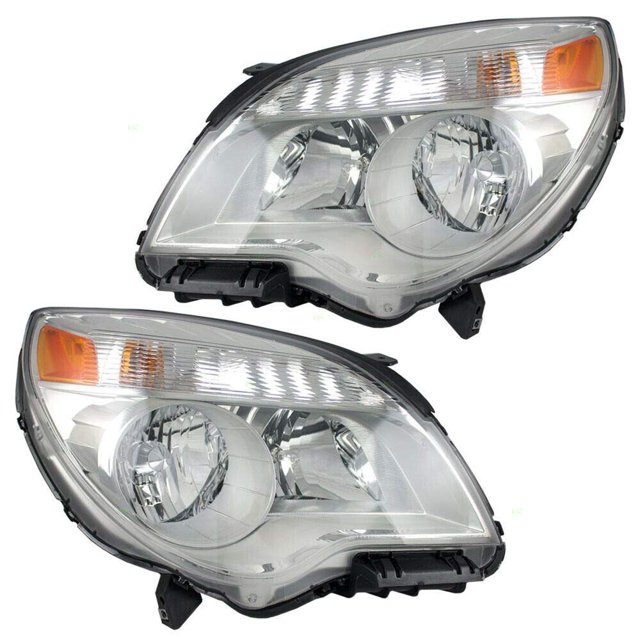 RVLightings Tiffin Allegro Bus 2014-2018 RV Motorhome Pair (Left & Right) Replacement Headlights