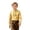 Yellow-c3, variant on JAJAHO Boys Plaid Shirts Kids Boy Button Down Shirt Long Sleeve Stand Collar Regular Fit Dress Blouses School Uniform Wear 2-14Y Comfy Tops