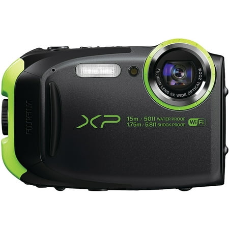 Fujifilm FinePix XP80 Waterproof Digital Camera with 2.7-Inch LCD (Graphite Black)