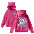 thumbnail image 1 of Huntrix pop Huntrix Print Cat Ears Hoodie with De-mon Sweatshirt Movie Fashion Streetwear Long Sleeve Print Soft Sweatshirt 2XL, 1 of 4