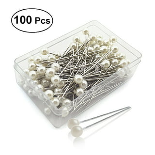 2.5 inch Pear Pearl Head Corsage Pins 144 Pieces
