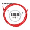 thumbnail image 3 of Sonducket Accesorios para Cables de freno de cambio de bicicleta, accesorios para ciclismo, Cable de línea de Control, Cable de carcasa para Ciclismo Cables de cambio rojos, 3 of 6