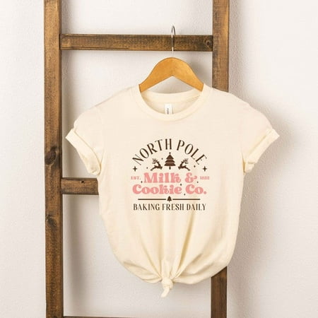 

Jane + Vogue NP Milk and Cookie Co Toddler Graphic T-Shirt in Cream for Unisex 4T