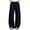 Navyblue, variant on Womens Barrel Sweatpants Wide Leg Sweat Pants Elastic Waisted Trousers with Pockets Drawstring Workout Pants