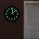 thumbnail image 5 of Reloj de pared con iluminación LED de diseño moderno, mecanismo silencioso, acrílico luminoso, reloj de pared con iluminación LED en el borde, luz de pared para sala de estar, decoración artística, 5 of 5