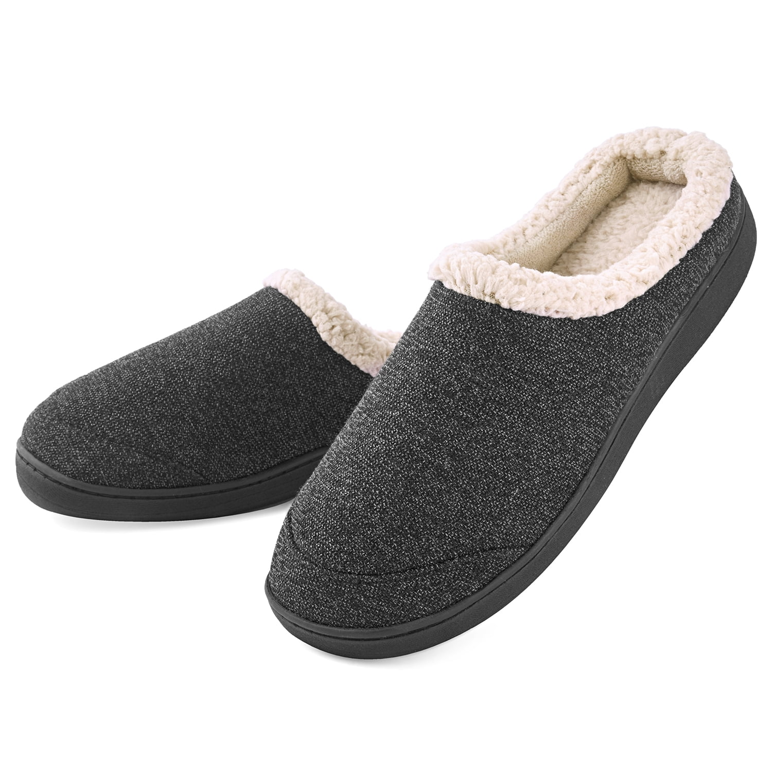 Dasein - Dasein Men's Comfort Cozy Home Slippers Memory Foam Anti-Slip ...