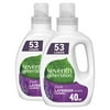 Seventh Generation Concentrated Laundry Detergent, Fresh Lavender scent, 40 oz, Pack of 2 (106 Loads)