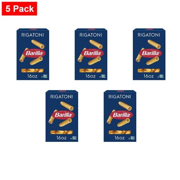Barilla Rigatoni Pasta 16 oz - 5 Pack