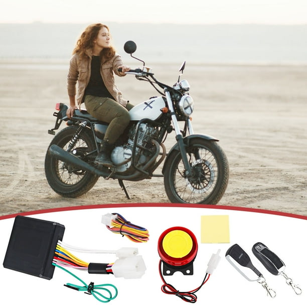 Tfalo Accessories AntiTheft Alarm Motorcycle Remote Control Start