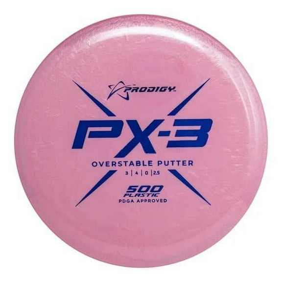 Prodigy Discs 500 Series PX3 Putter Golf Disc Colors May Vary - 170-174g