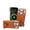 Brown, variant on Magnetic for iPhone 18 Pro Max Premium PU Leather Case,Invisible 360 Rotating Stand [Compatible with Magsafe] Slim Kickstand Shockproof Phone Cover For iPhone 18 Pro Max,Red