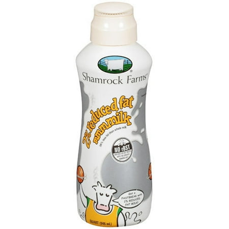 Shamrock Farms Mmmmilk Reduced Fat 2% Milk, 1 qt