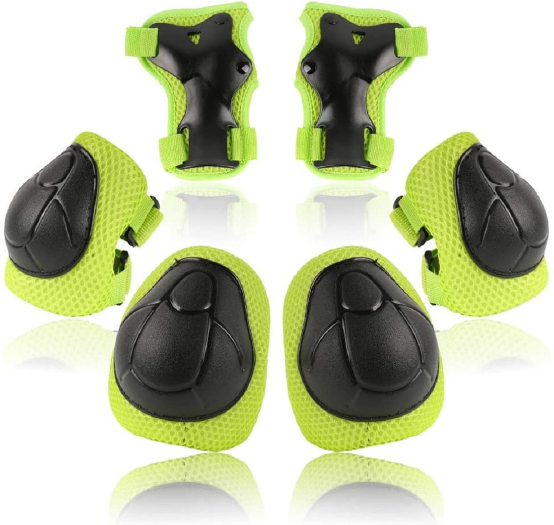 ONT Children Protective Gear Set Soft Adjustable Kid Elbow Pads Knee Pads 