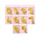 thumbnail image 3 of 1pc 16-inch Silver Mini Number Balloon, Cute Party Decoration, 3 of 4