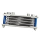 thumbnail image 4 of Juego de radiador de enfriador de aceite de motocicleta de 17 piezas, kit de refrigeración de aceite de motor de 4 filas de aluminio, reemplazo para Monkey 125cc-140cc azul, 4 of 5
