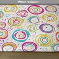 thumbnail image 6 of Ambesonne Geometric Place Mats Set of 4, Spiral and Dots, Standard Size, Multicolor, 6 of 6