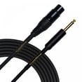 thumbnail image 1 of 20 Ft Castline Gold XLR female to 1/4" TS Patch Cable Mogami Neglex 2549, 1 of 2