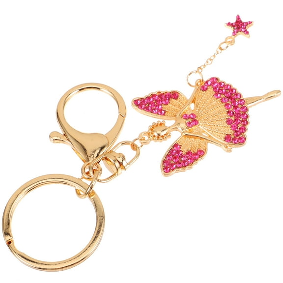 Masteelf Pendant Key Chain Metal Gift for Women Great for Decoration and Bag Accessories 4.5