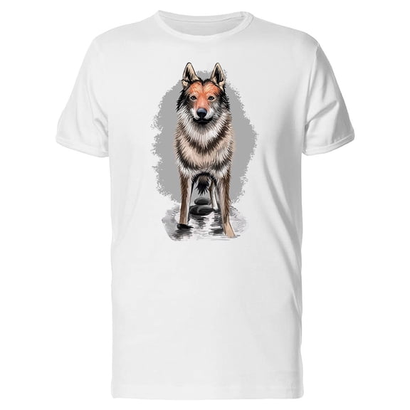Czechoslovakian Wolfdog Tee Men's -Image by Shutterstock