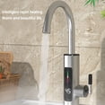 thumbnail image 4 of 1x acero inoxidable cocina eléctrica calentador de agua grifo calefacción fría caliente para instantánea, 4 of 10