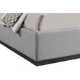 thumbnail image 6 of Meridian Furniture Flynn Grey Linen Textured Fabric King Bed, 6 of 10