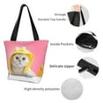 thumbnail image 6 of Easygdp A Funny Cat Shoulder Bags for Women,Crossbody Bags Shoulder Purse Handbag for Women, 6 of 9