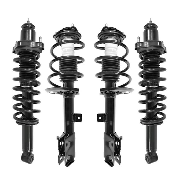 Front & Rear Complete Strut Assembly Kit Compatible for 2007-2012 Dodge Caliber, 2007-2015 Jeep Compass, 2007-2015 Jeep Patriot