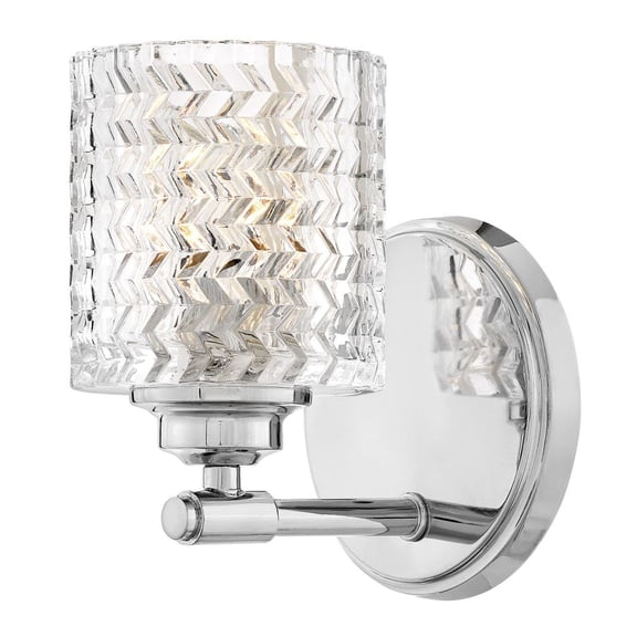Hinkley Lighting - Elle - 1 Light Bath Vanity in Traditional Style - 5.5 Inches