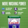 thumbnail image 3 of Cascade Platinum Plus Dishwasher Pods, Dishwasher Detergent, Dish Detergent Soap, Fresh 63CT, 3 of 8