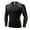 Green, variant on Men's Athletic Long Sleeve Compression Shirts Base-Layer Quick Dry Workout T Shirts Football Running Tops Black Size XL