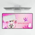 thumbnail image 4 of Faith Love Hope Beagle Breast Cancer Awareness Survivor Desk Mat Full Keyboard Mouse Pad Beagles Dog Lover Gifts Idea Large Mousepad - 02017, 4 of 5