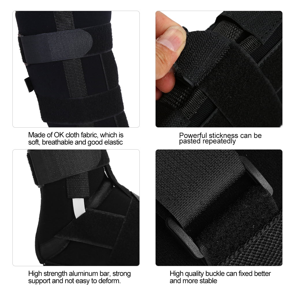 WALFRONT Medical Leg Brace Ankle Support Adjustable Leg Support Strap Ankle Brace Ankle Fracture Fixator, Leg Support, Ankle Brace