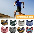 thumbnail image 3 of Anvazise Women Bandana Fashion Print Wide Stretchy Sweat Absorption Bohemian Gym Headband Sweatband for Yoga, 3 of 13