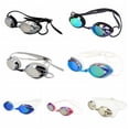 thumbnail image 7 of Feiona Men Women Outdoor Water Sports Swimming Glasses Adult waterproof anti-fog colorful plating swim goggles with nose bridge replace, 7 of 7