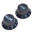 thumbnail image 4 of 2 Sets -Câblé Boîte à Cigares Guitare Micro avec Volume et Tonalité pour Guitare Électrique, 4 of 5