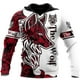 thumbnail image 3 of Sudadera con capucha de moda de otoño con diseño de león y lobo, piel de tigre blanco, estampado 3D por todas partes, para hombre, sudadera unisex con cremallera, chaqueta informal, 3 of 5