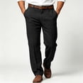 thumbnail image 2 of Akiihool Dress Sweatpants for Men Mens Cargo Pants Elastic Waist for Men Casual Long Trousers Pants Black,XL, 2 of 4