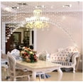 thumbnail image 2 of olkpmnmk 1 Crystal Beaded Curtain,Arched Door String Curtain,Hanging Doorway Room Divider Suitable For Home,Coffee House,Bedroom,Restaurant,Hanging Beads For Doorways,Arched Door String Curtain(Clear), 2 of 7