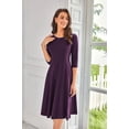 thumbnail image 2 of Vestido casual GRACE KARIN 2025 Primavera Verano manga 3/4 para mujer, 2 of 6