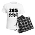 thumbnail image 4 of CafePress - 385 Dog Years Old Pajamas - Women's Short Sleeve Print T-Shirt and Pants Light Cotton Pajama Set, 4 of 7