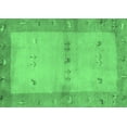 thumbnail image 1 of Ahgly Company Indoor Rectangle Oriental Emerald Green Traditional Area Rugs, 7' x 10', 1 of 4