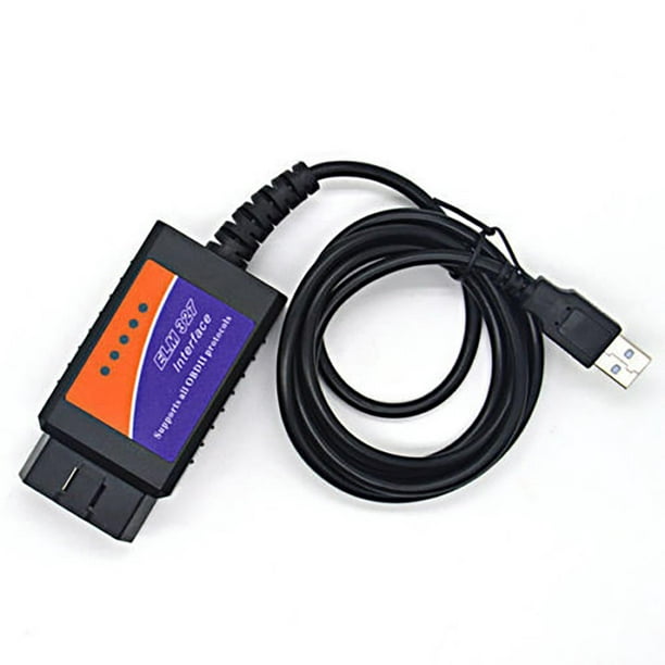 ELM327 USB Interface OBD2 Car Diagnostic Scanner Cable For Windows PC  Computer X