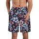 thumbnail image 1 of Balery Flowers ad Butterflies Traje de Baño Estilo Hawaiano para Hombre, Shorts de Secado Rápido con Bolsillos-Medium, 1 of 6