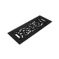 thumbnail image 4 of Heat Air Vent Registers Grille Cast Victorian Black Air Vent Renovators Supply, 4 of 8