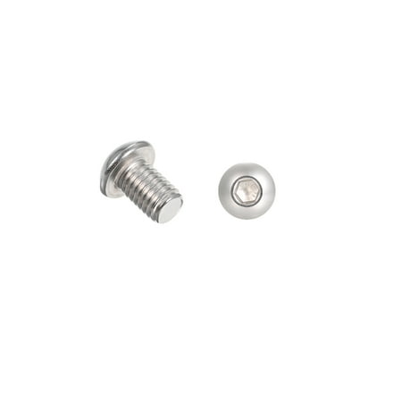 

Romacci A2 IS07380 304 Stainless Steel Hex Screw Socket Button Bolts Screws M8*12