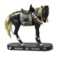 thumbnail image 1 of Estatua de caballo decorativa de resina, escultura de caballo, regalo, obra de arte, exhibición creativa, figura. Negro, 1 of 9